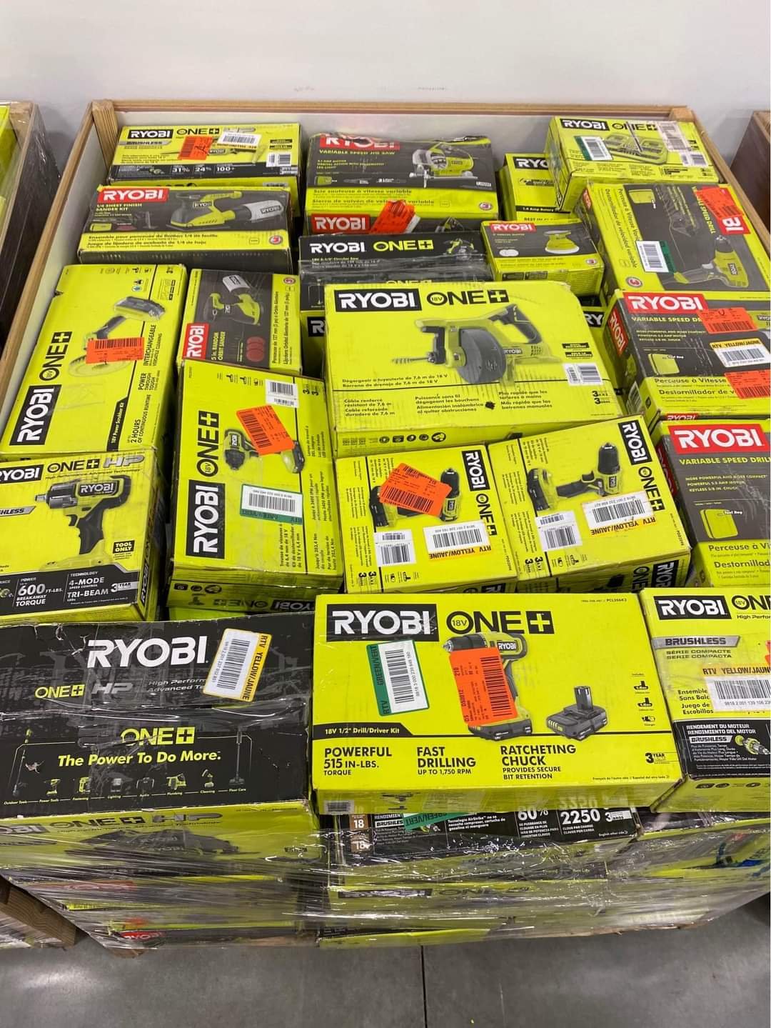 Buy Ryobi wholesale pallets - Image 12
