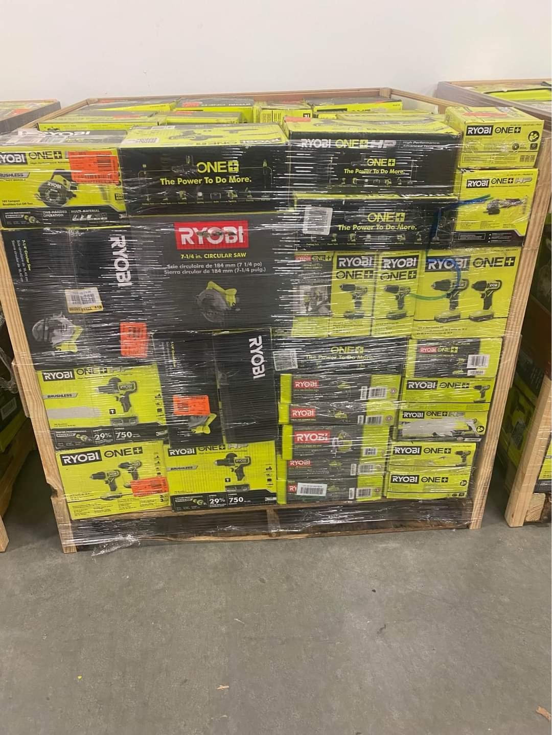 Buy Ryobi wholesale pallets - Image 5